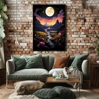 Moonlit Serenity Poster