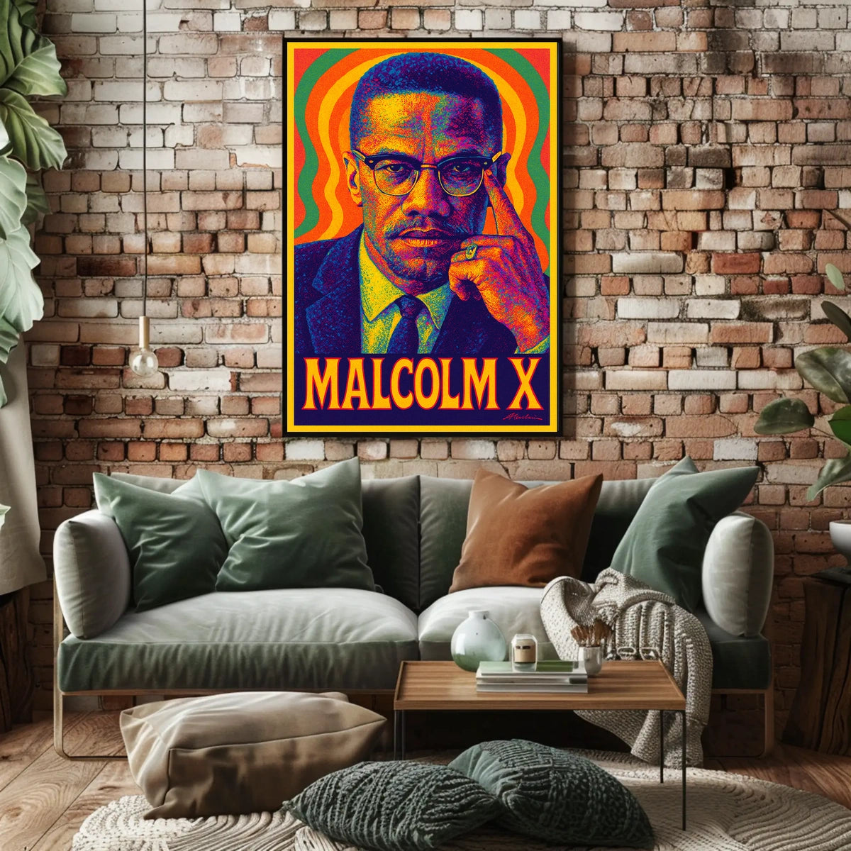 Malcolm X Poster