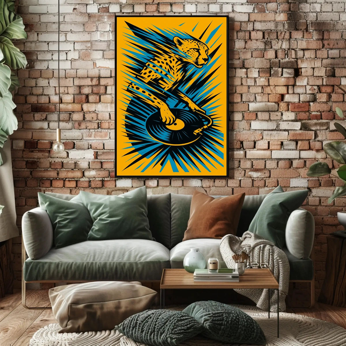 Cheetah Dj Vibes Poster