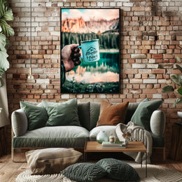 The Mountains Are Calling Poster