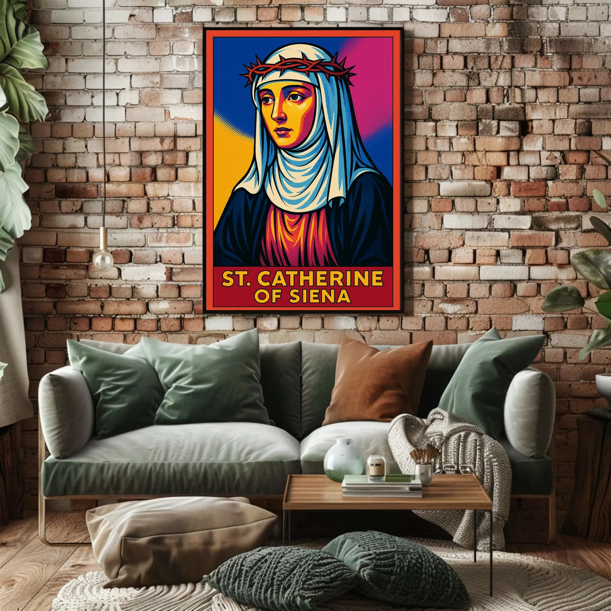 St. Catherine Of Siena Poster