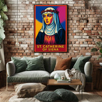 St. Catherine Of Siena Poster