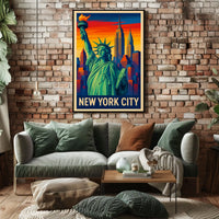 New York City Skyline Poster