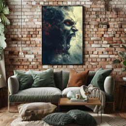 Fiery Fury Poster PosterGoat