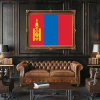 Mongolia Flag Poster