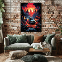 Sunset Adventure Poster
