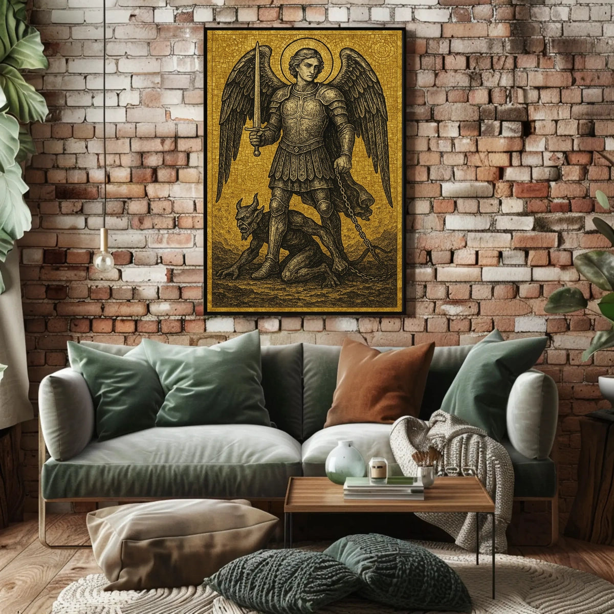 Archangel Michael Guardian Of Light Poster
