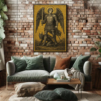 Archangel Michael Guardian Of Light Poster