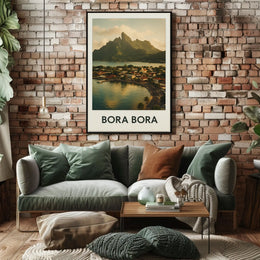 Bora Bora Paradise Poster