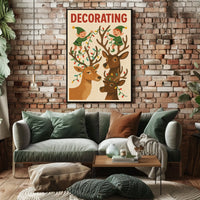 Holiday Decorating Fun Poster