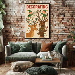 Holiday Decorating Fun Poster
