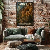 Bandelier National Monument Poster