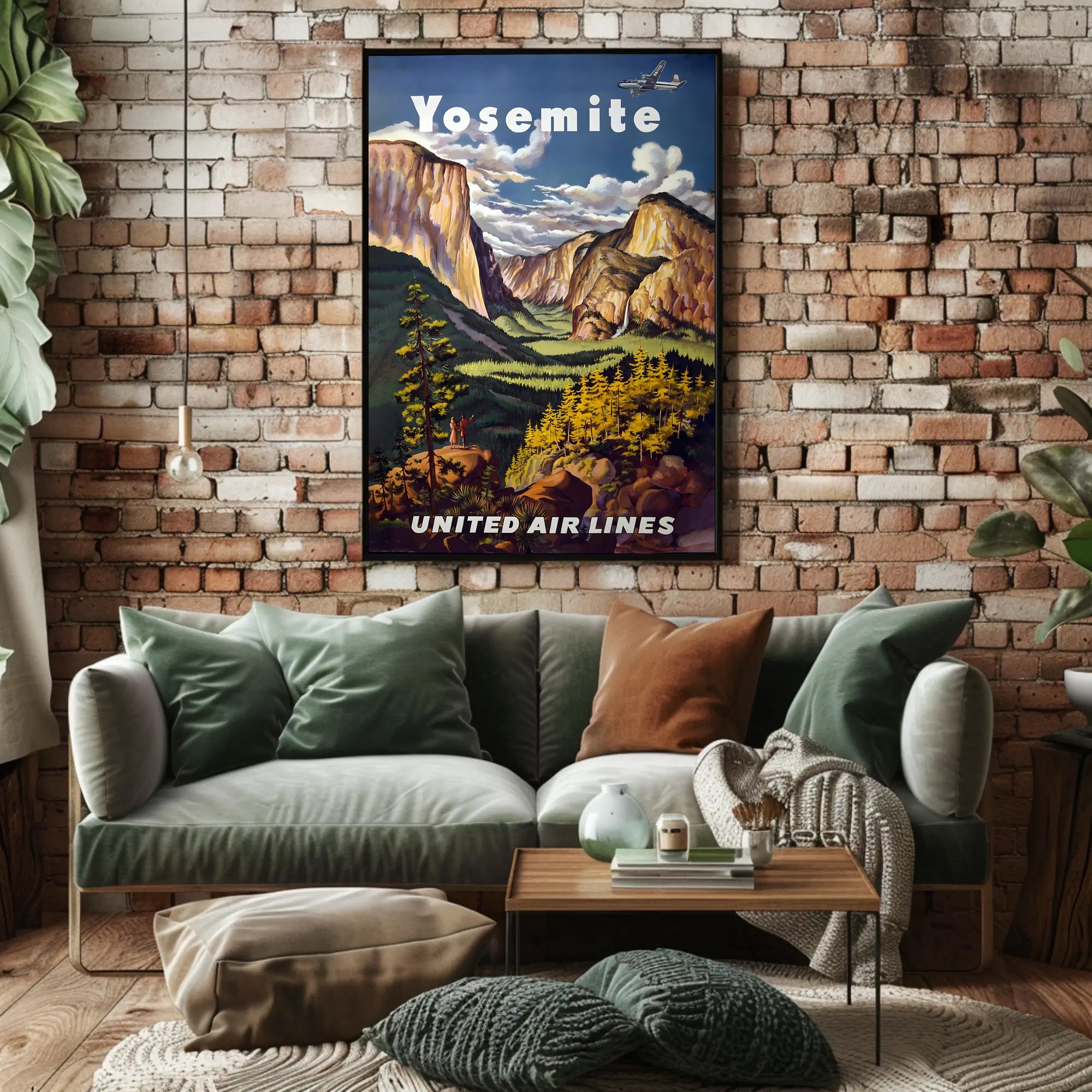 Yosemite National Park Adventure View National Park Poster
