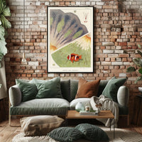 Barrier Reef Anemones Poster