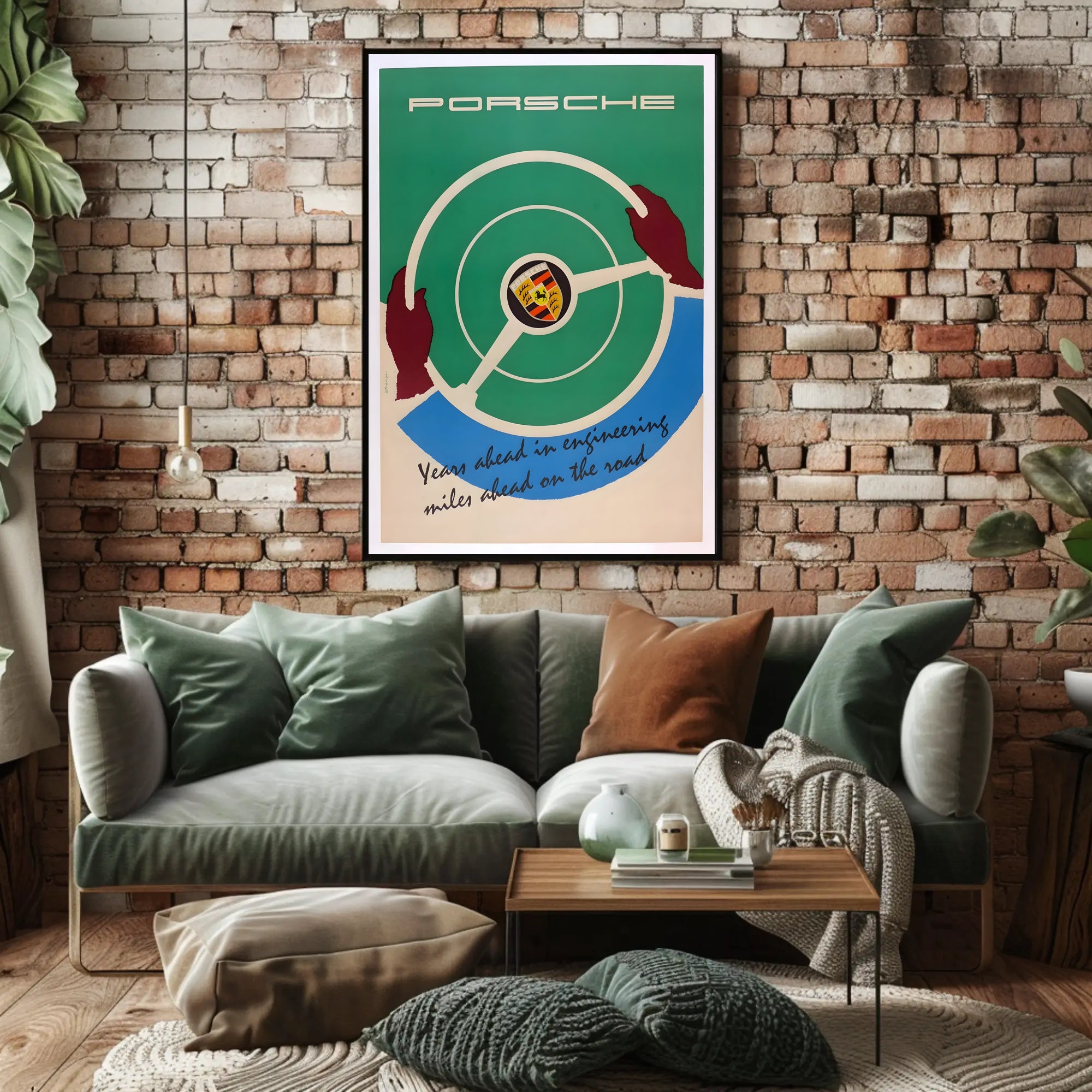 Porsche Engineering Excellence Poster