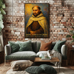 Saint John of the Cross Carmelite Mystic Poster