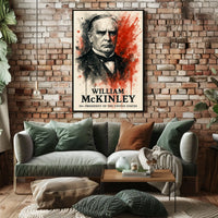 William McKinley 25th President Poster