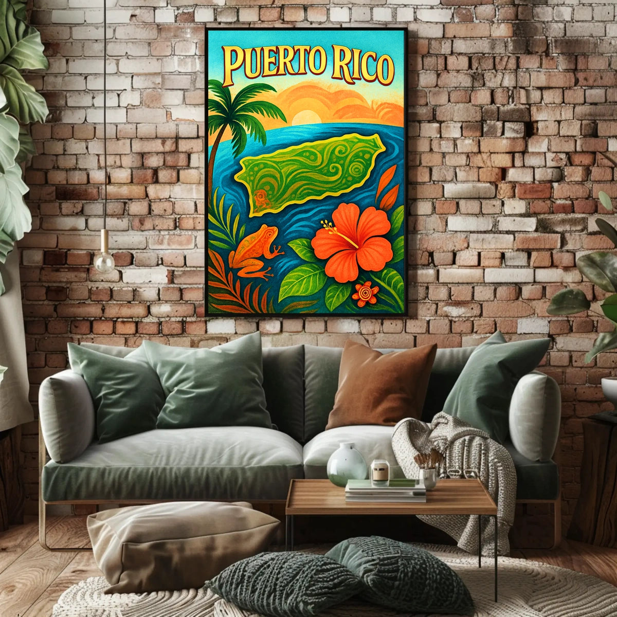 Puerto Rico Paradise Poster