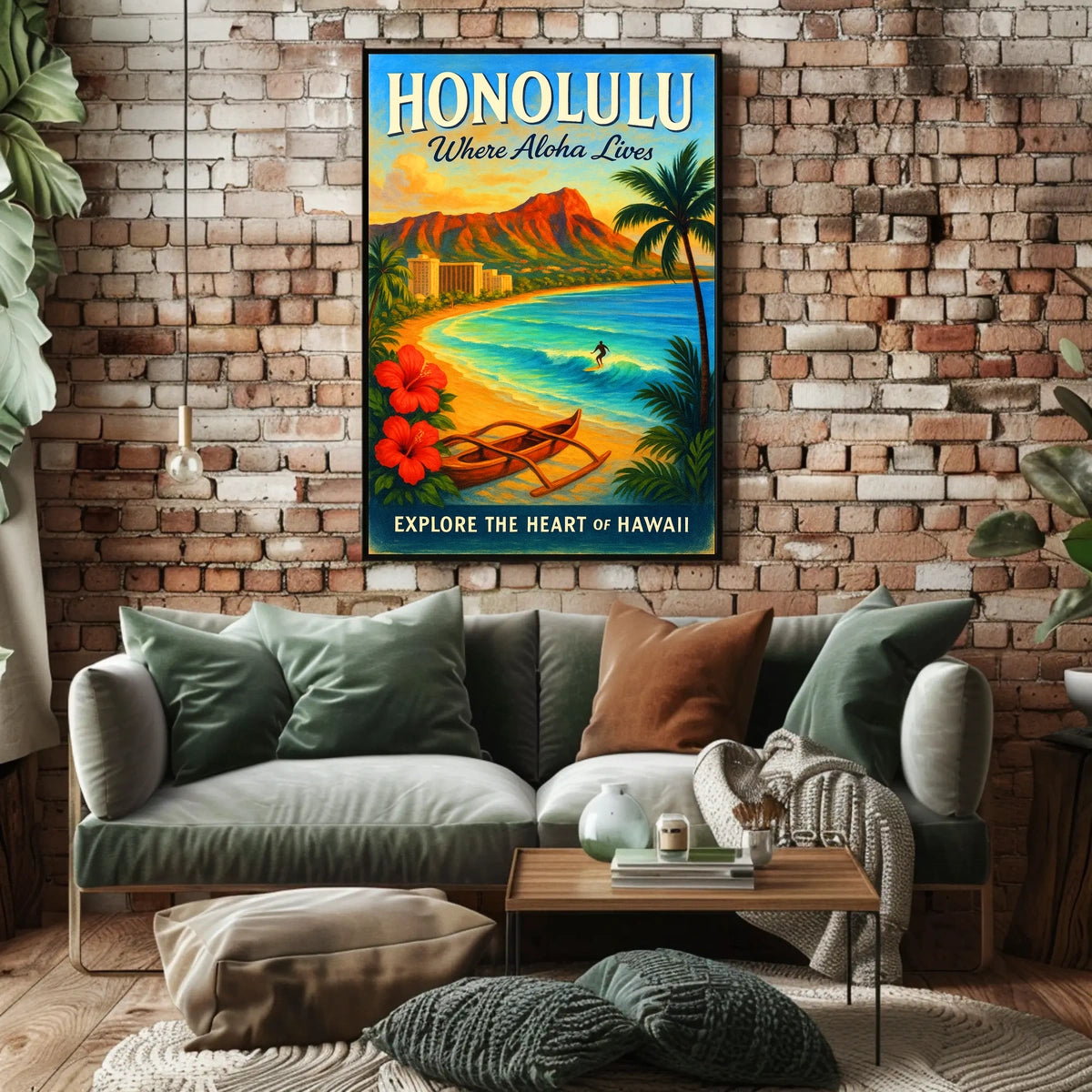 Explore the Heart of Hawaii Poster