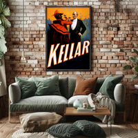 Kellar Vintage Magic Show Poster - Abstract, Artistic, or Pop Culture Poster