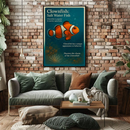 Discover The Charm Of The Clownfish Poster