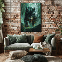 The Enigmatic Wolf Poster PosterGoat
