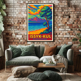 Issyk-Kul Kyrgyzstan Poster