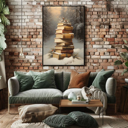 WinterS Tale Of Books Poster