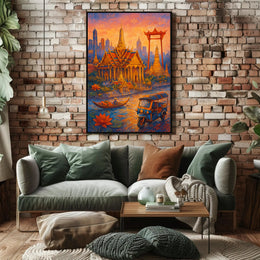 Vibrant Bangkok Poster