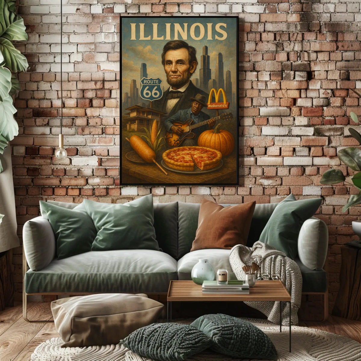 Illinois Heritage Poster