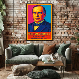 William Mckinley Presidential Tenure Poster