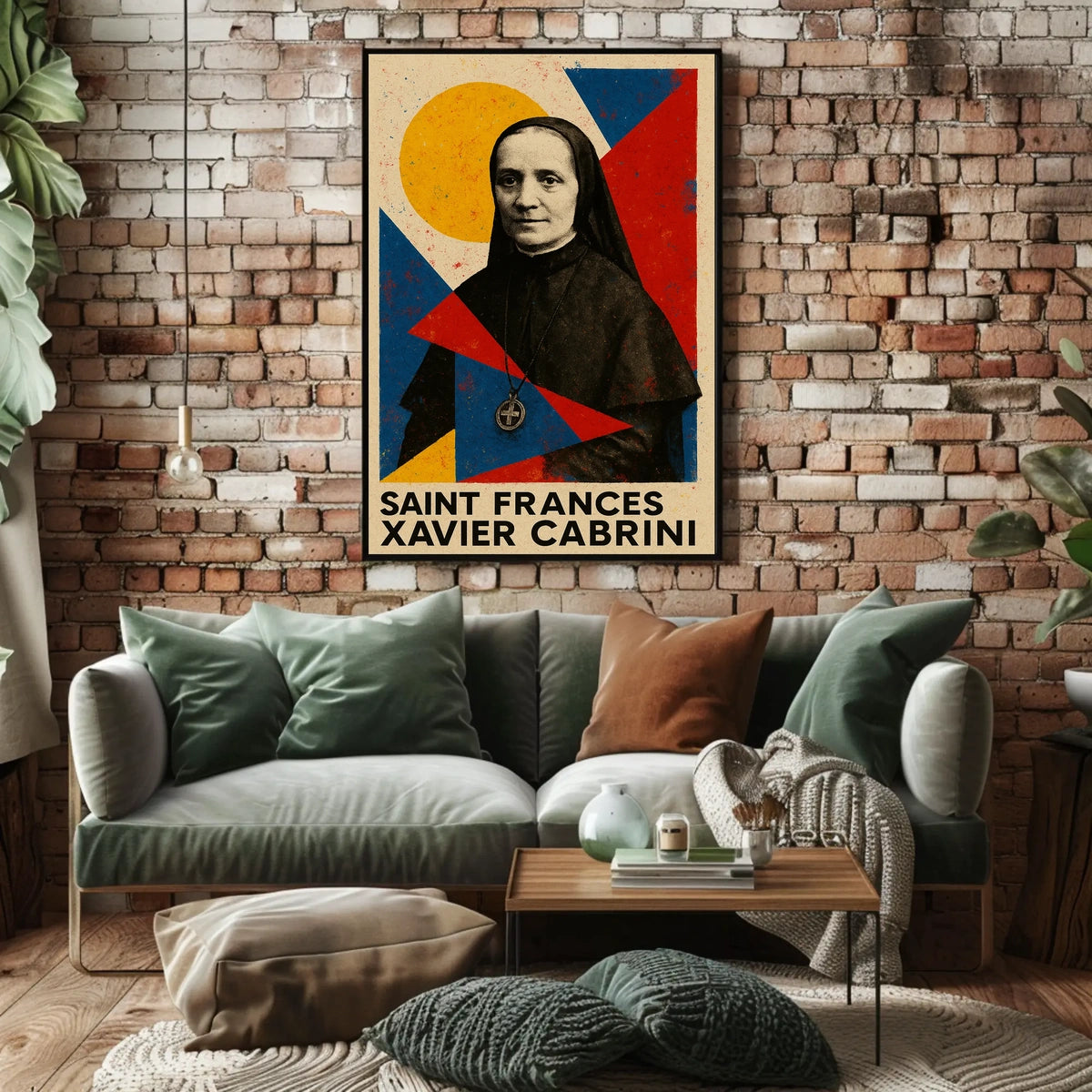 Saint Frances Xavier Cabrini Poster