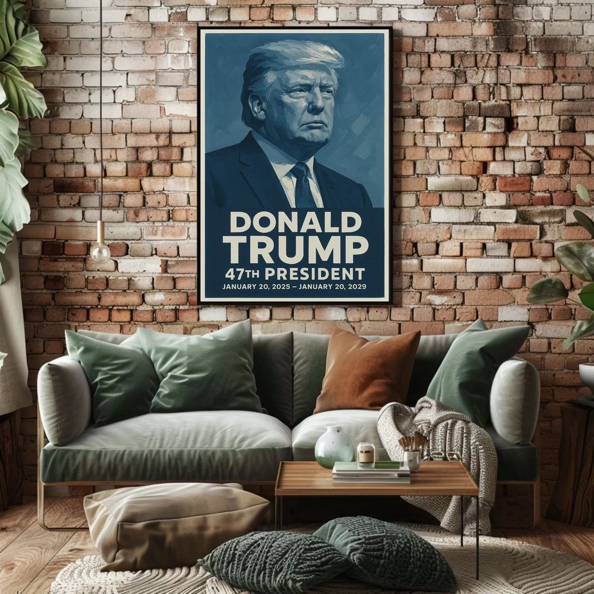 Donald Trump 47th President Poster