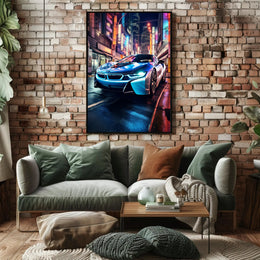 Sleek Urban Ride Poster PosterGoat