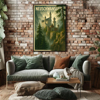 Neuschwanstein Castle Poster