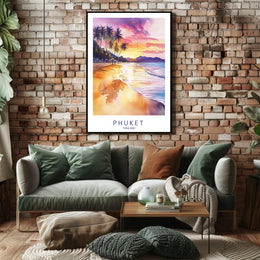 Sunset in Phuket Poster PosterGoat