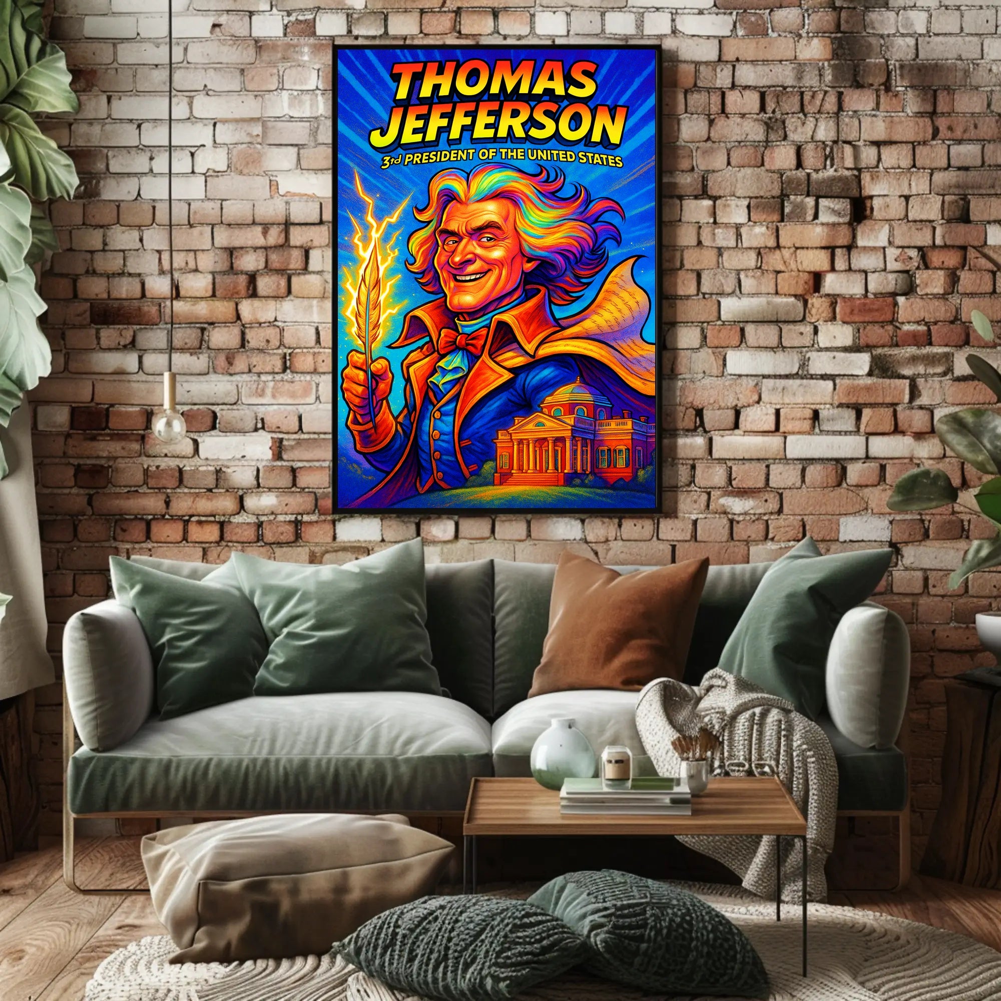 Thomas Jefferson 3rd President Poster PosterGoat