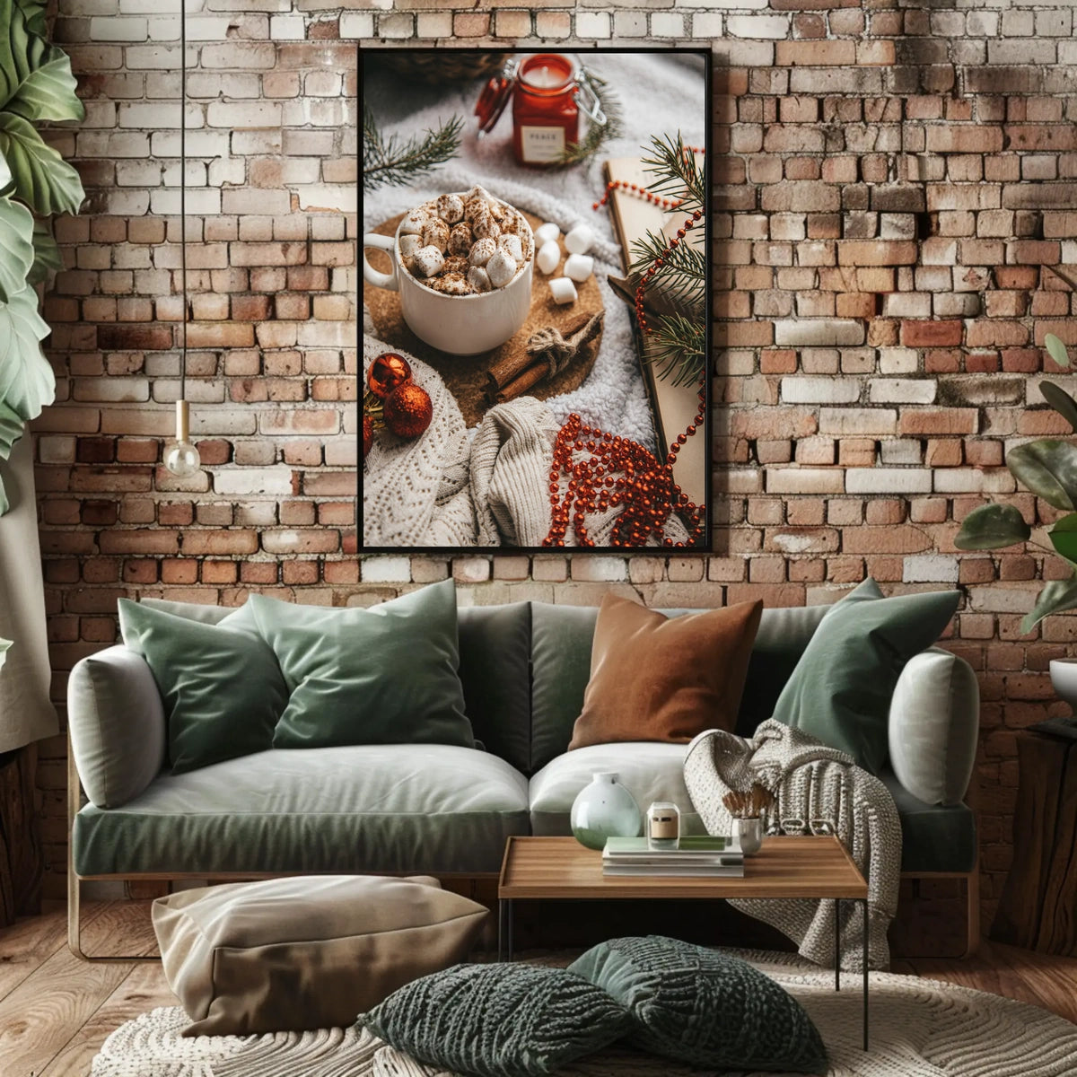 Cozy Winter Vibes Poster