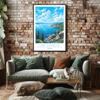 Lake Superior Serenity Poster