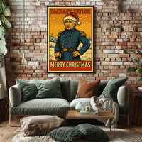 Zachary Taylor Merry Christmas Poster