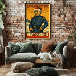 Zachary Taylor Merry Christmas Poster