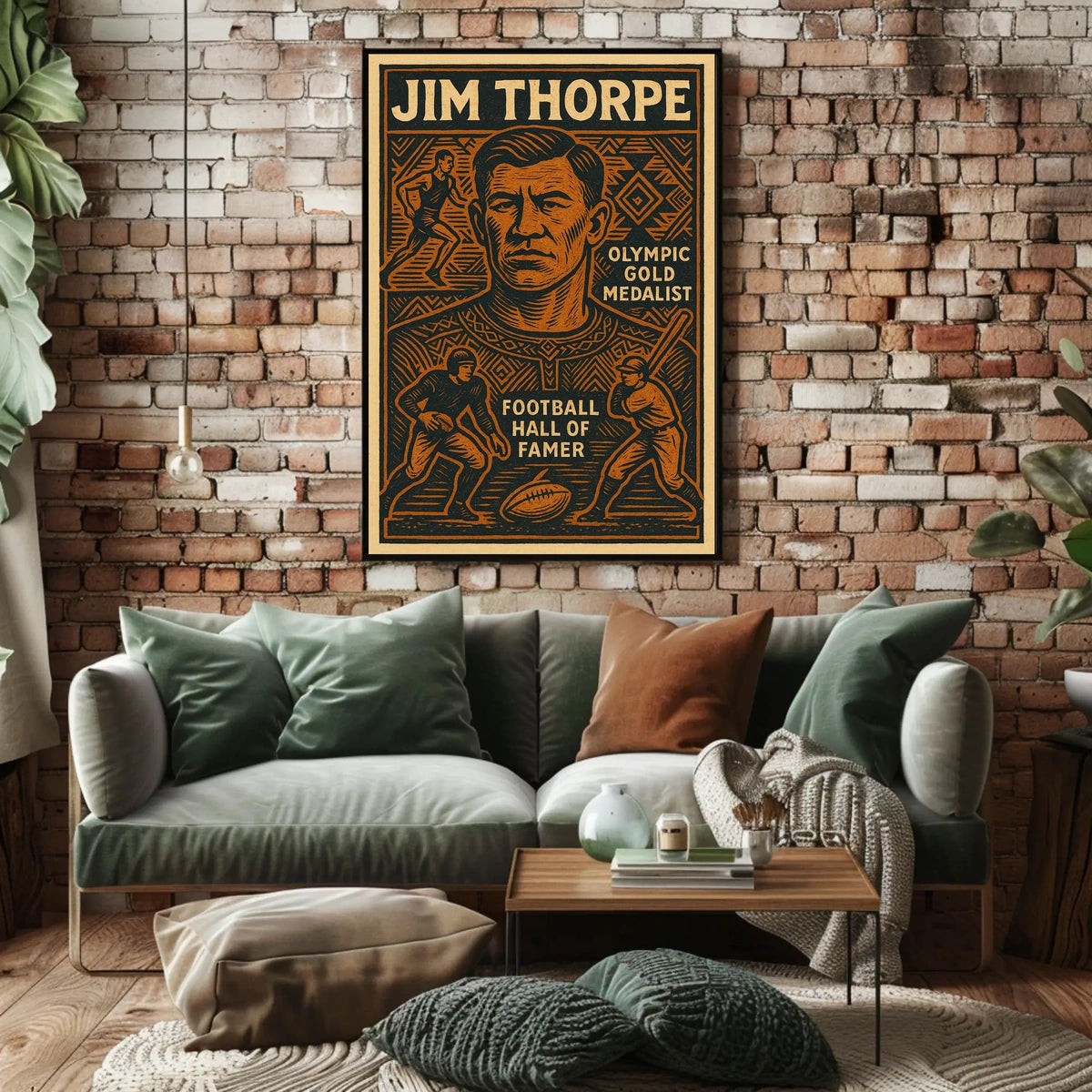 Celebrating Jim Thorpe Poster