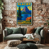 Glacier National Park Montana Poster