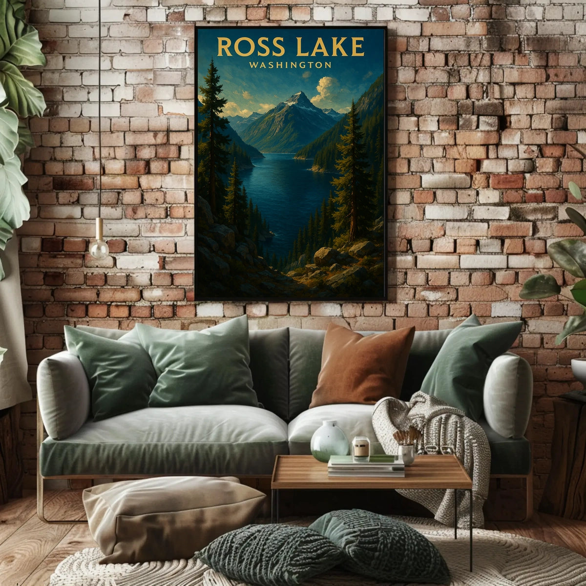 Ross Lake, Washington Poster