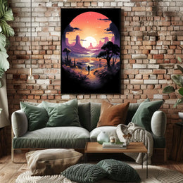 Journey Through The Desert Poster