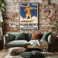 Winter Pleasures In Villars-Bretaye Poster