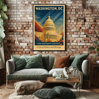 Washington, DC The Nations Capital Poster