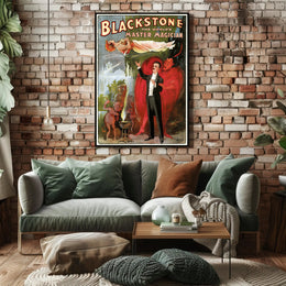 Blackstone Magic Show Vintage Cultural or Heritage Poster