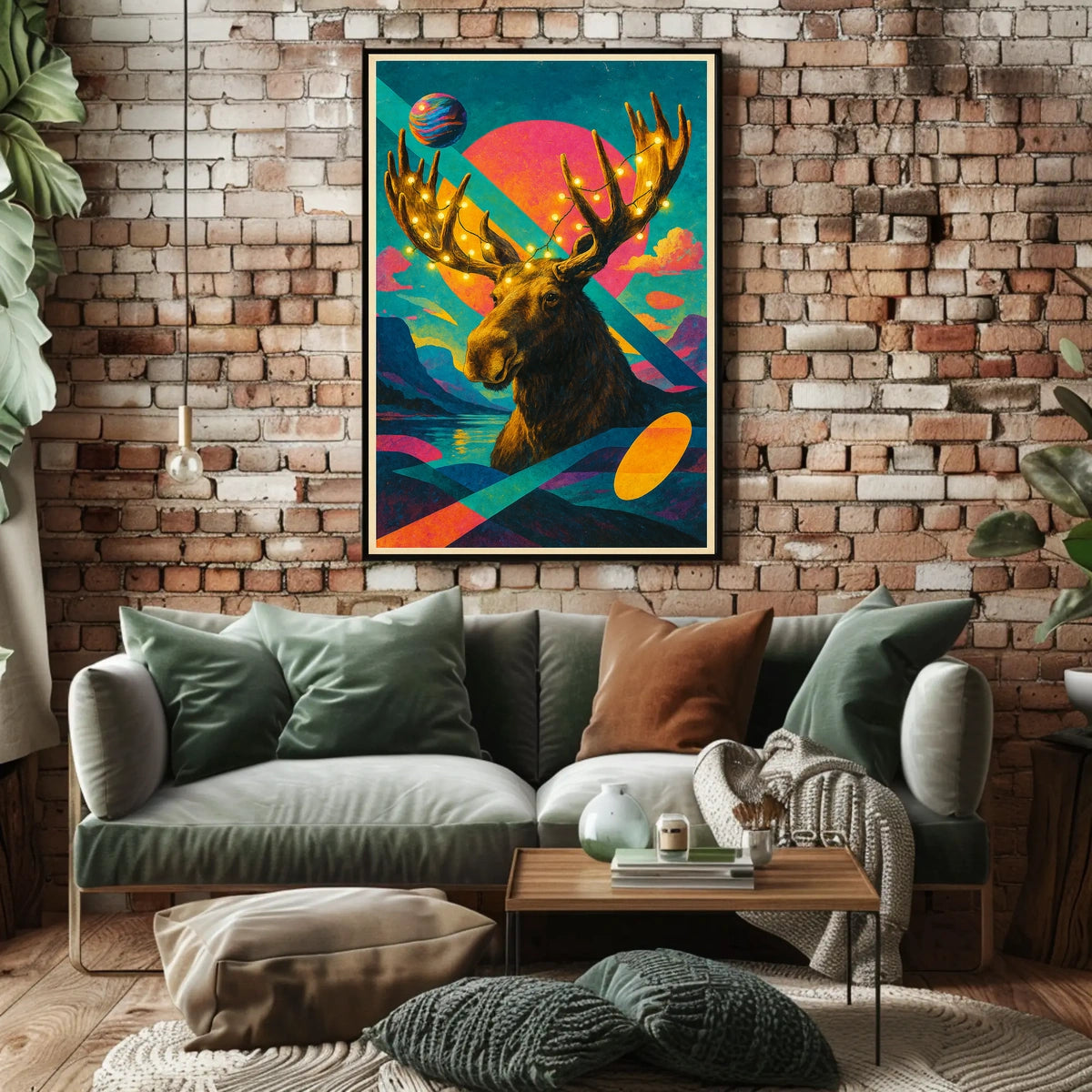 Cosmic Moose Adventure Poster