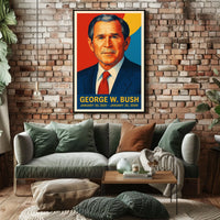 George W. Bush Presidential Portrait Poster